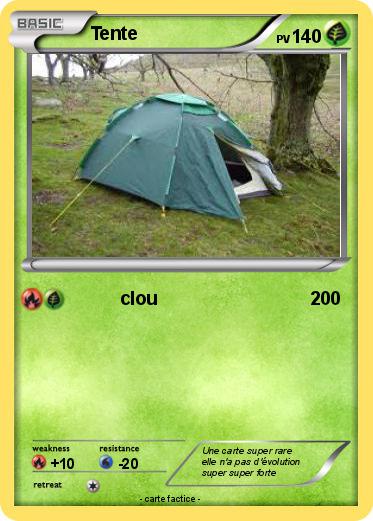 Pokemon Tente