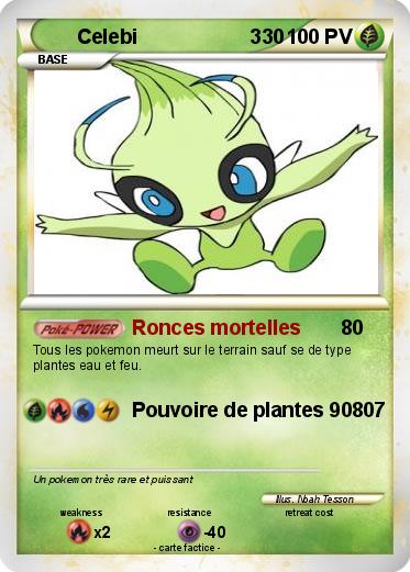 Pokemon Celebi                    330