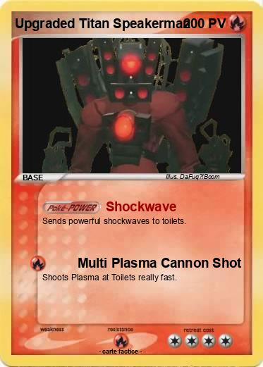 Pokemon Upgraded Titan Speakerman