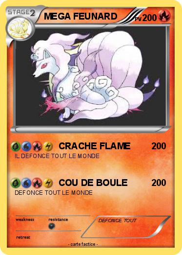 Pokemon MEGA FEUNARD
