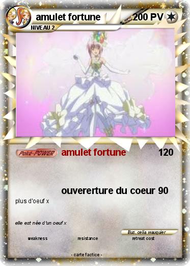 Pokemon amulet fortune
