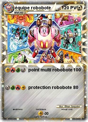 Pokemon équipe robobote