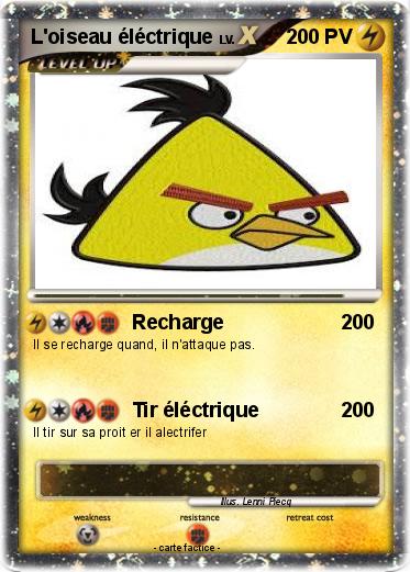 Pokemon L'oiseau éléctrique