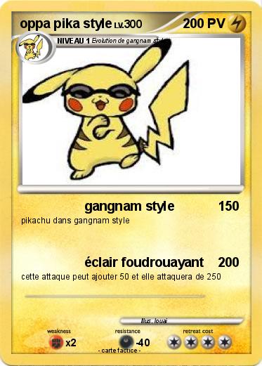 Pokemon oppa pika style