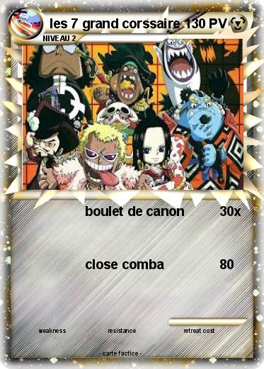 Pokemon les 7 grand corssaire
