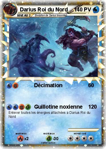 Pokemon Darius Roi du Nord