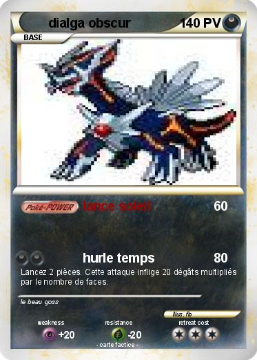 Pokemon dialga obscur