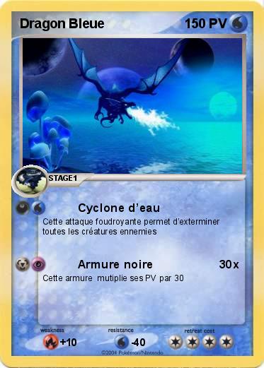 Pokemon Dragon Bleue