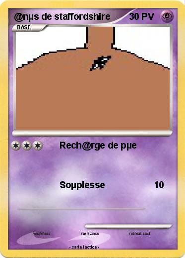 Pokemon @nµs de staffordshire