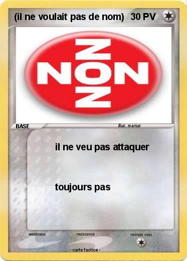 Pokemon (il ne voulait pas de nom)