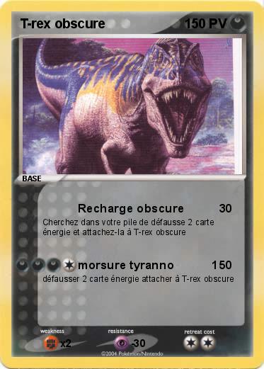 Pokemon T-rex obscure