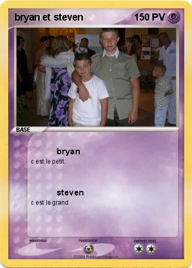 Pokemon bryan et steven