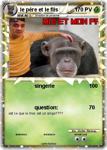 Pokemon le père et le fils