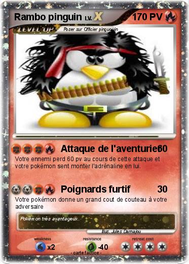 Pokemon Rambo pinguin