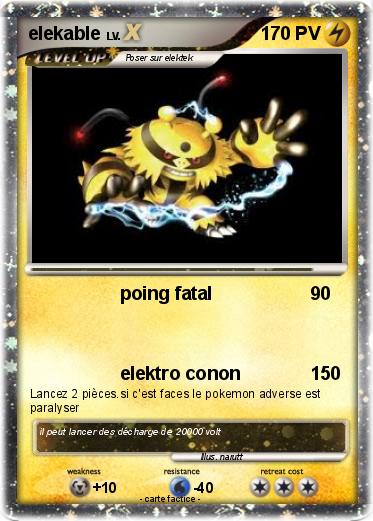 Pokemon elekable