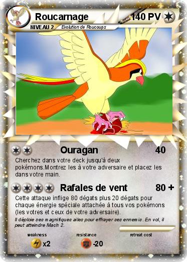 Pokemon Roucarnage