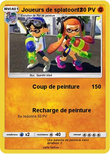 Pokemon Joueurs de splatoon 2