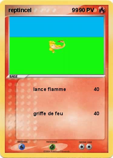 Pokemon reptincel                          99