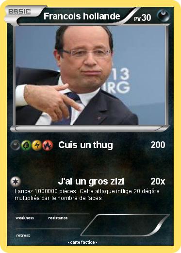 Pokemon Francois hollande