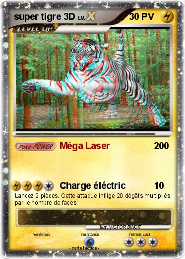 Pokemon super tigre 3D