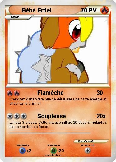 Pokemon Bébé Entei