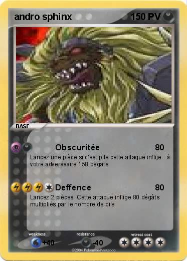 Pokemon andro sphinx