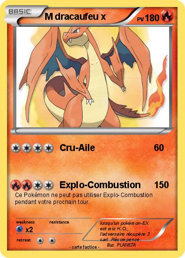 Pokemon M dracaufeu x
