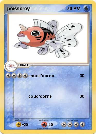 Pokemon poissoroy