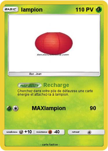 Pokemon lampion