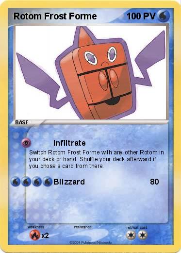 Pokemon Rotom Frost Forme