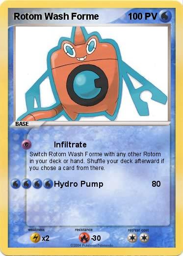 Pokemon Rotom Wash Forme
