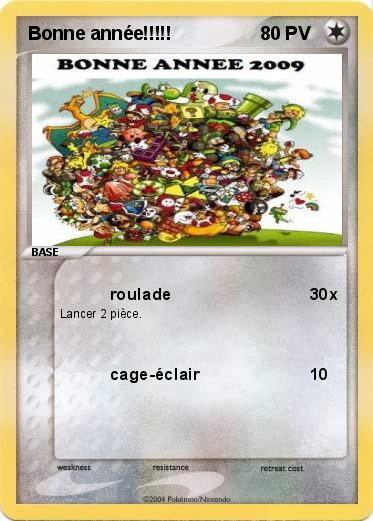 Pokemon Bonne année!!!!!