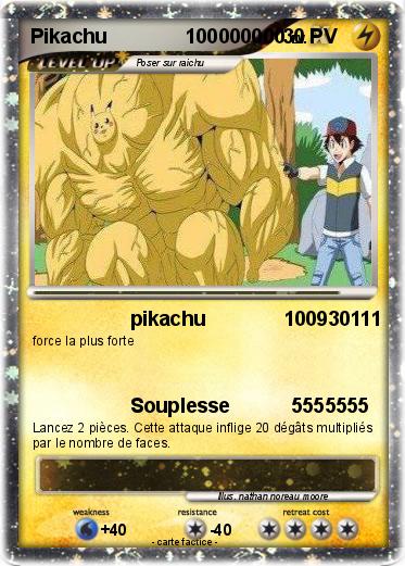 Pokemon Pikachu              100000000