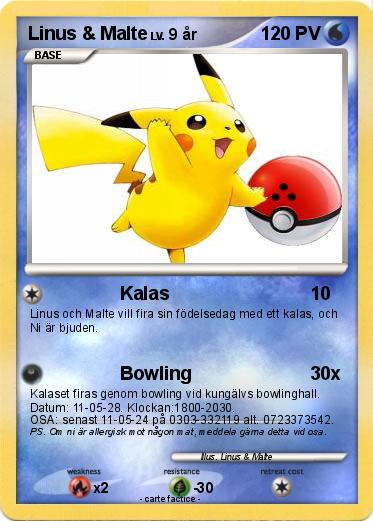 Pokemon Linus & Malte