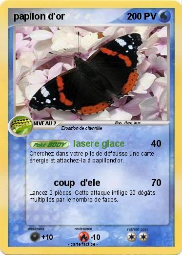 Pokemon papilon d'or