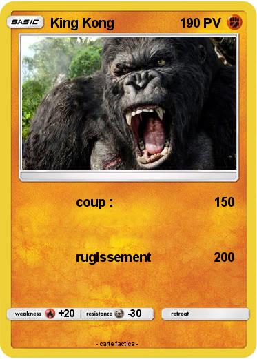 Pokemon King Kong