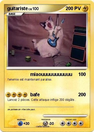 Pokemon guitariste