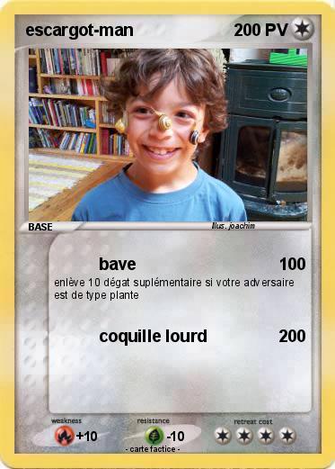 Pokemon escargot-man