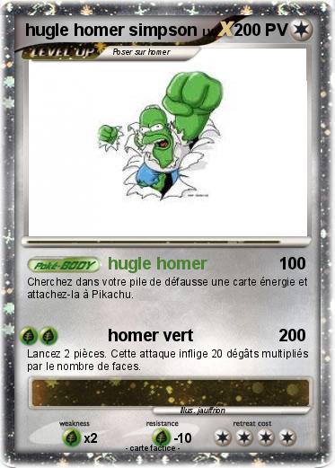 Pokemon hugle homer simpson
