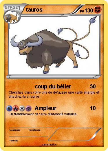 Pokemon tauros