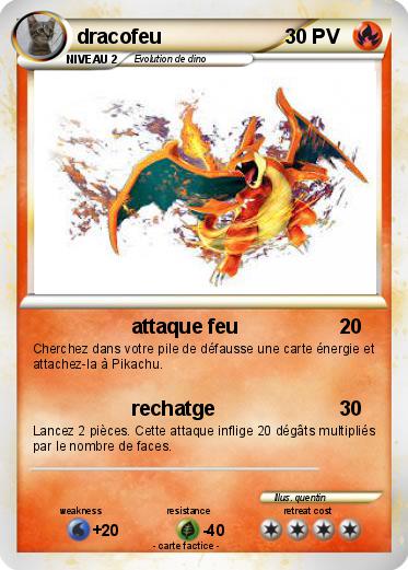 Pokemon dracofeu