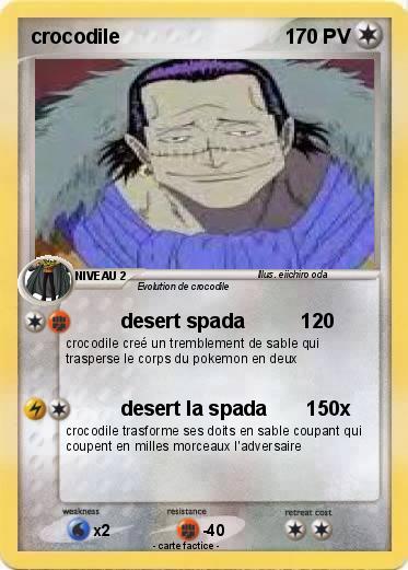 Pokemon crocodile