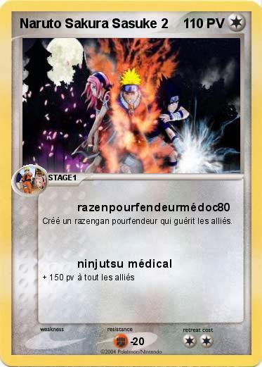 Pokemon Naruto Sakura Sasuke 2