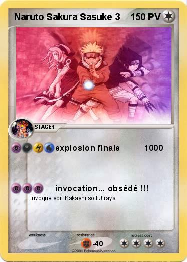 Pokemon Naruto Sakura Sasuke 3