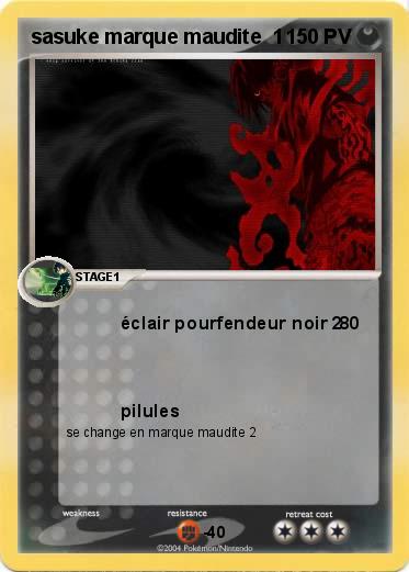 Pokemon sasuke marque maudite  1