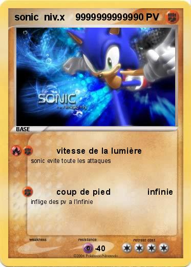 Pokemon sonic  niv.x    99999999999