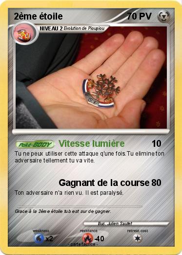 Pokemon 2ème étoile