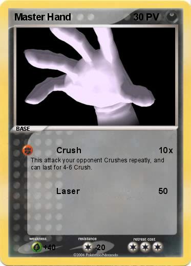 Pokemon Master Hand