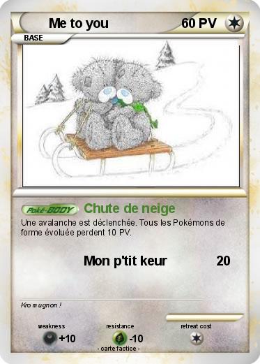 Pokemon Me to you