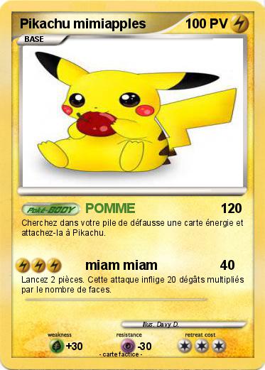 Pokemon Pikachu mimiapples Pokemon Pikachu mimiapples